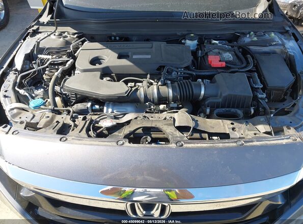 1HGCV2F95KA020873 2019 HONDA ACCORD Gray Vista trasera