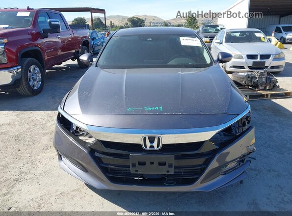1HGCV2F95KA020873 2019 HONDA ACCORD Gray Vista interior trasera