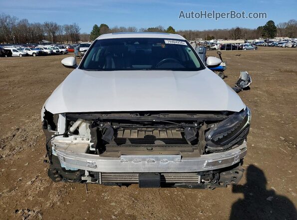 1HGCV2F95NA007836 2022 HONDA ACCORD White Դիմացի տեսք