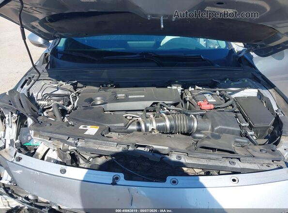 1HGCV2F96KA006416 2019 HONDA ACCORD Silver Widok z tyłu