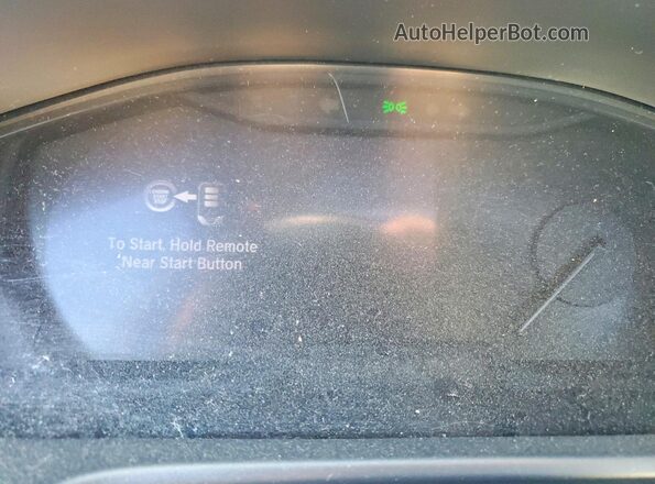 1HGCV2F96KA012927 2019 HONDA ACCORD Синий Вид щитка приборов