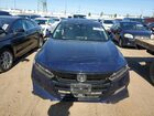 2019 Honda Accord Touring Синий vin: 1HGCV2F96KA012927
