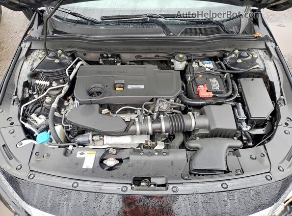 1HGCV2F97LA008936 2020 HONDA ACCORD Черный Вид задней части салона