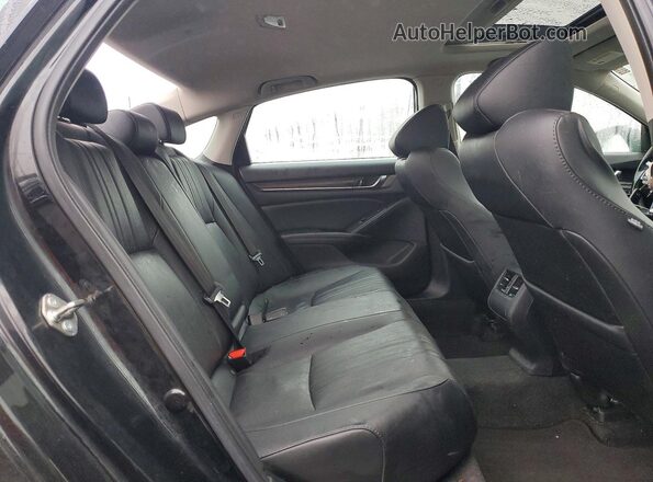 1HGCV2F97LA008936 2020 HONDA ACCORD Черный Вид задних сидений