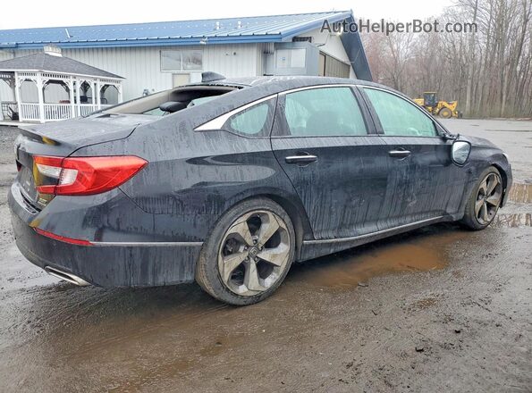 1HGCV2F97LA008936 2020 HONDA ACCORD Черный Задняя правая четверть