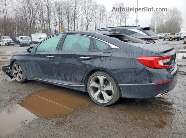 1HGCV2F97LA008936 2020 HONDA ACCORD Черный Задняя левая четверть