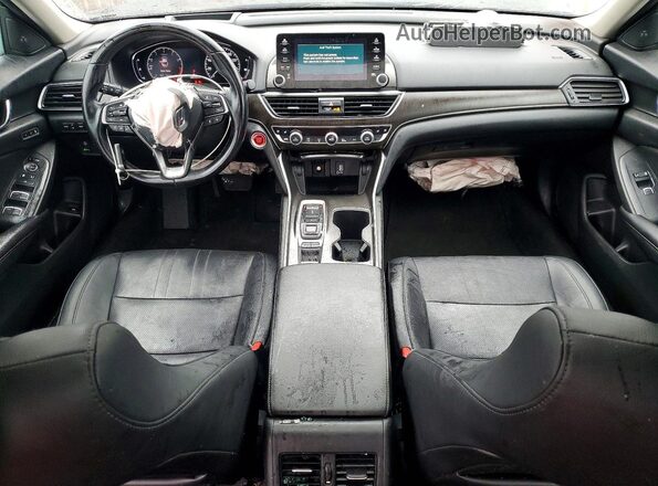 1HGCV2F97LA008936 2020 HONDA ACCORD Черный Вид панели приборов