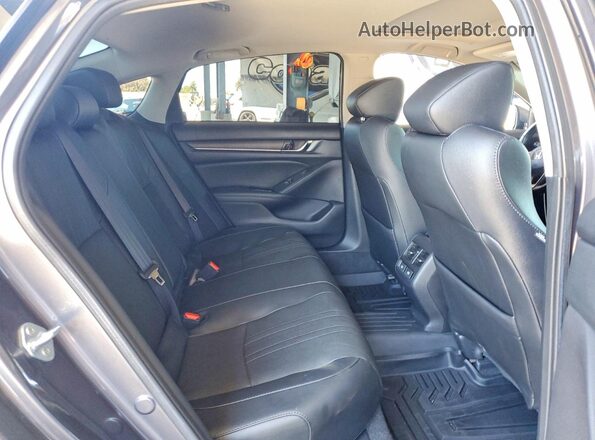 1HGCV2F99MA007417 2021 HONDA ACCORD Gray Вид задніх сидінь