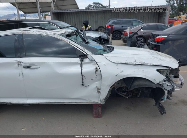 1HGCV2F99MA032656 2021 HONDA ACCORD Белый Вид щитка приборов