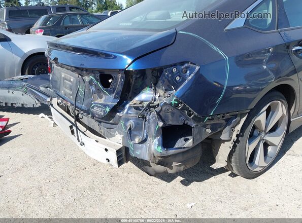 1HGCV2F9XJA012735 2018 HONDA ACCORD Blue Widok z przodu