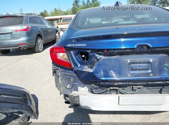 1HGCV2F9XJA012735 2018 HONDA ACCORD Blue 