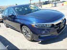 2019 Honda Accord Hybrid   Blue vin: 1HGCV3F10KA008419