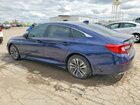 2019 Honda Accord Hybrid Blue vin: 1HGCV3F15KA004401