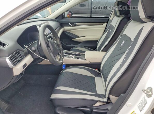 1HGCV3F15LA014444 2020 HONDA ACCORD White Vista interior delantera