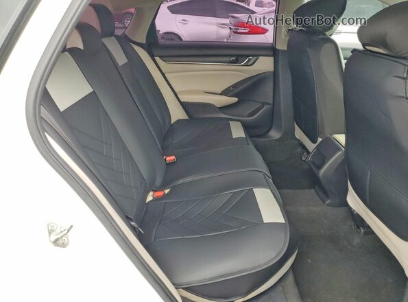 1HGCV3F15LA014444 2020 HONDA ACCORD White Vista de los asientos traseros