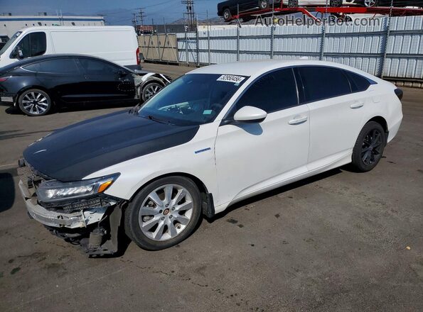 1HGCV3F17MA003592 2021 HONDA ACCORD White Передня ліва чверть