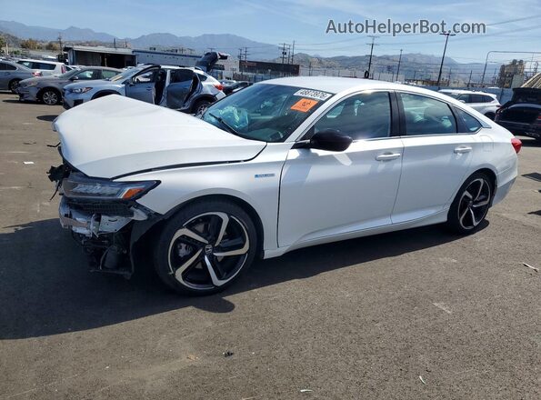 1HGCV3F20NA020471 2022 HONDA ACCORD White Przód lewy
