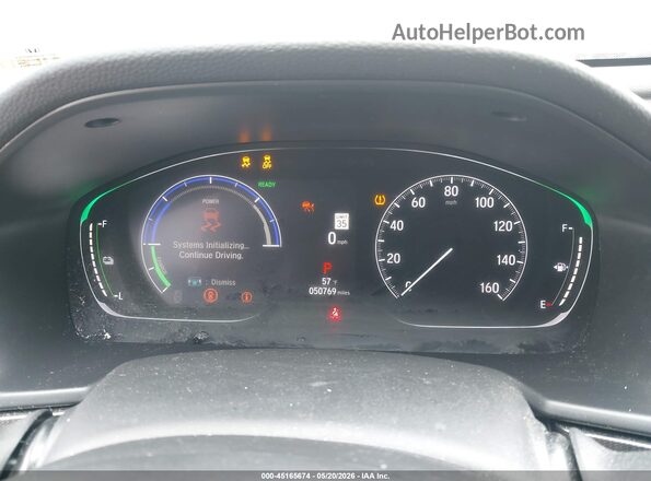 1HGCV3F20NA041076 2022 HONDA ACCORD HYBRID Синий Вид задних сидений
