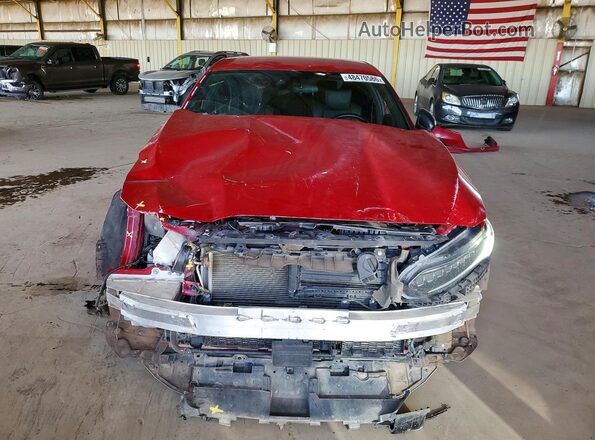1HGCV3F23NA015507 2022 HONDA ACCORD Red Դիմացի տեսք