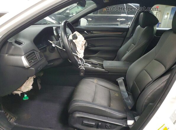 1HGCV3F24NA044952 2022 HONDA ACCORD Белый Вид салона спереди