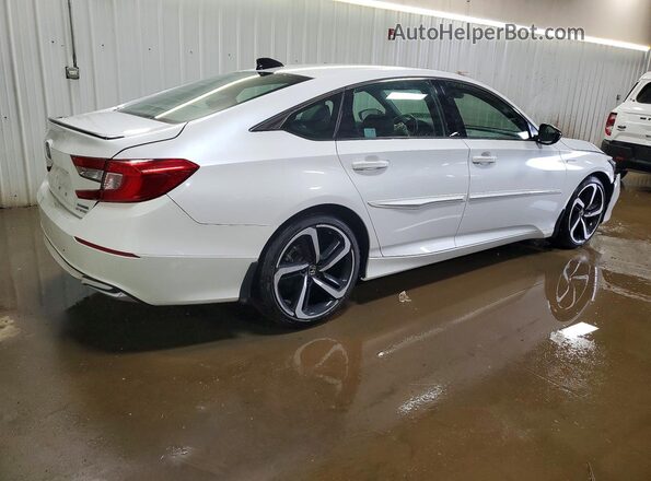 1HGCV3F24NA044952 2022 HONDA ACCORD Белый Задняя правая четверть