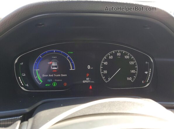 1HGCV3F28NA044193 2022 HONDA ACCORD Black Widok zestawu wskaźników