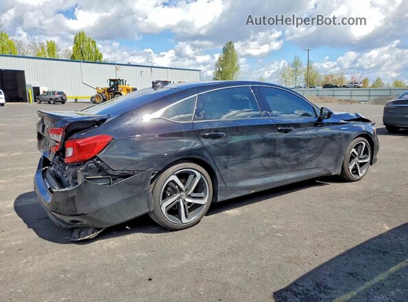 1HGCV3F28NA044193 2022 HONDA ACCORD Black Tył prawy