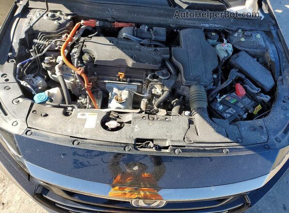 1HGCV3F29NA012322 2022 HONDA ACCORD Black უკანა სალონის ხედი