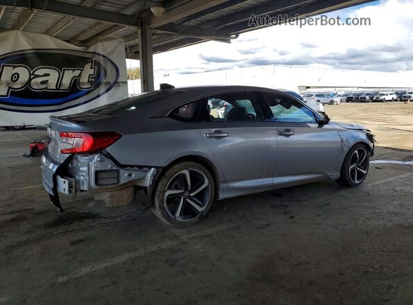 1HGCV3F29NA022803 2022 HONDA ACCORD Silver Tył prawy