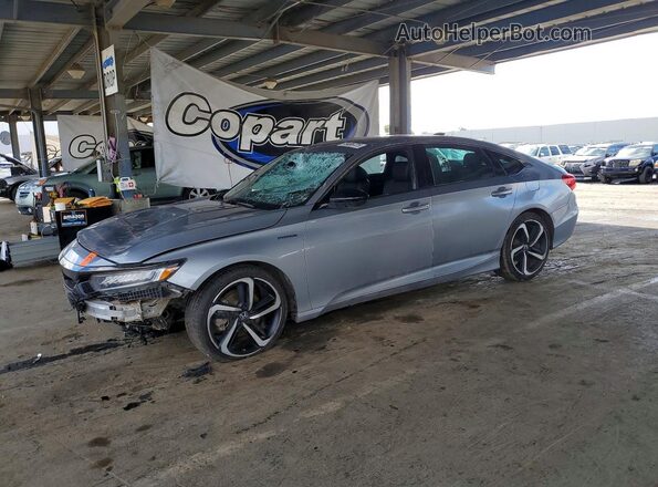 1HGCV3F29NA022803 2022 HONDA ACCORD Silver Przód lewy