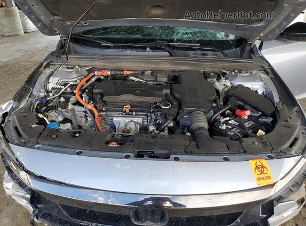 1HGCV3F29NA022803 2022 HONDA ACCORD Silver Widok wnętrza z tyłu