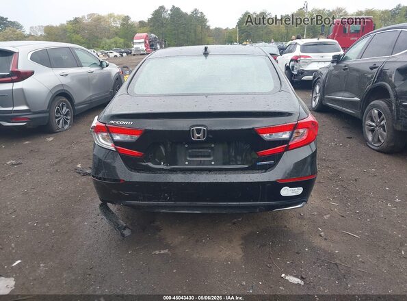 1HGCV3F41JA014531 2018 HONDA ACCORD HYBRID Черный 
