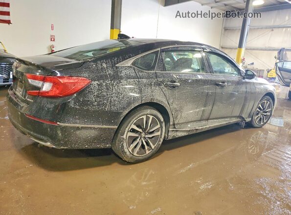 1HGCV3F46JA014511 2018 HONDA ACCORD Black უკანა მარჯვენა