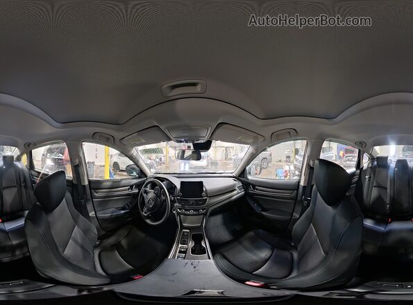1HGCV3F46JA014511 2018 HONDA ACCORD Black VIN კოდის სტიკერის ხედი