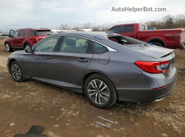 1HGCV3F50KA015924 2019 HONDA ACCORD Серый Задняя левая четверть