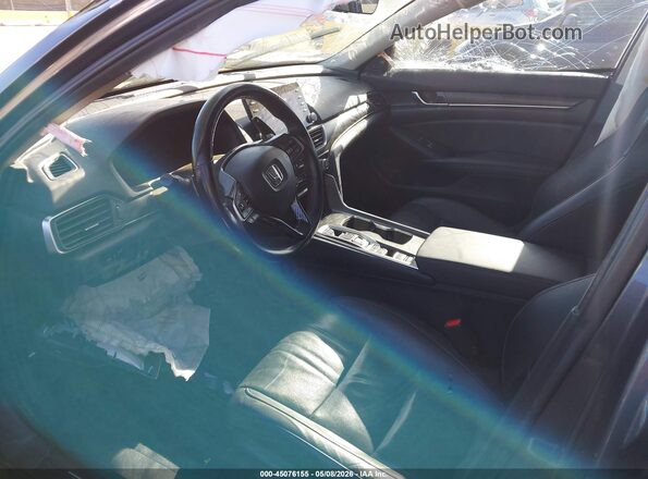 1HGCV3F54NA007622 2022 HONDA ACCORD HYBRID Серый Вид салона спереди