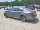 2019 Honda Accord Hybrid Exl Gray vin: 1HGCV3F56KA004376