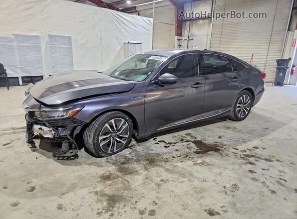 1HGCV3F56NA008884 2022 HONDA ACCORD Gray Przód lewy