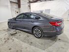 2022 Honda Accord Hybrid Exl Gray vin: 1HGCV3F56NA008884