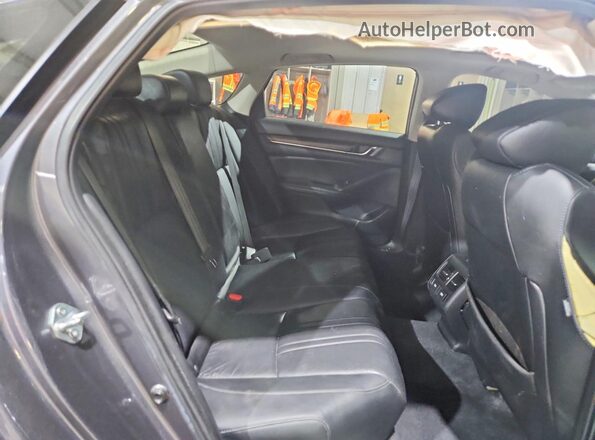 1HGCV3F56NA008884 2022 HONDA ACCORD Gray Widok tylnych siedzeń
