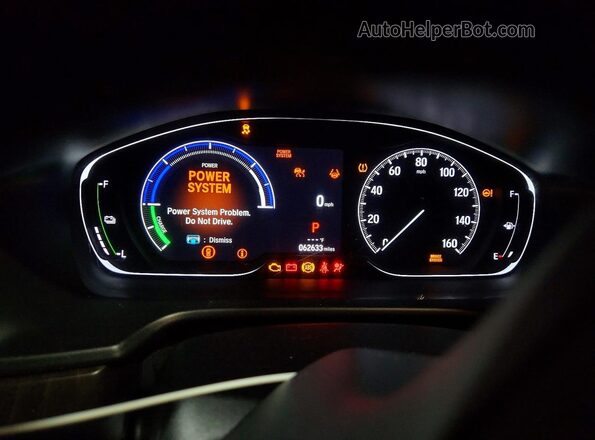 1HGCV3F56NA008884 2022 HONDA ACCORD Gray Widok zestawu wskaźników