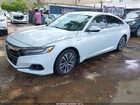 2022 Honda Accord Hybrid Ex-l White vin: 1HGCV3F57NA017481