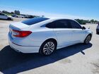 2019 Honda Accord Hybrid Exl Белый vin: 1HGCV3F59KA009829