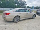 2018 Honda Accord Touring Hybrid Beige vin: 1HGCV3F90JA004729