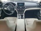 2018 Honda Accord Touring Hybrid Beige vin: 1HGCV3F90JA004729