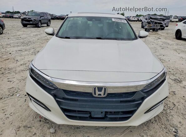 1HGCV3F92LA003133 2020 HONDA ACCORD Белый Вид спереди