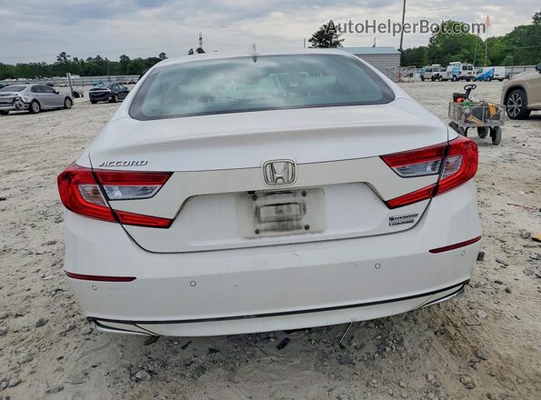 1HGCV3F92LA003133 2020 HONDA ACCORD Белый Вид сзади
