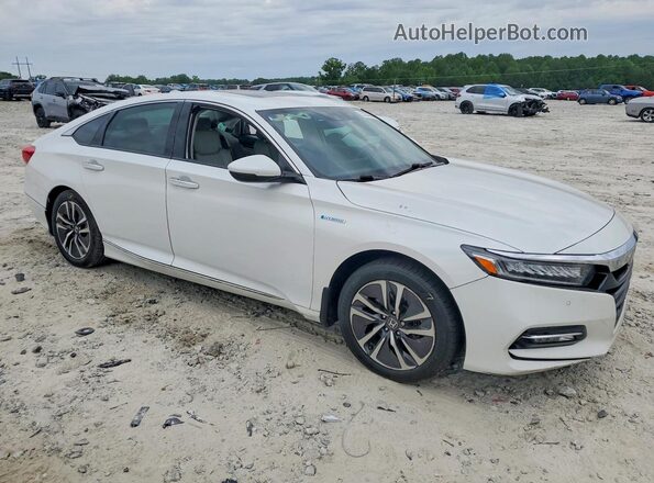 1HGCV3F92LA003133 2020 HONDA ACCORD Белый Передняя правая четверть