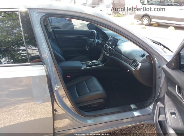 1HGCV3F92NA026317 2022 HONDA ACCORD Gray Вид салону спереду