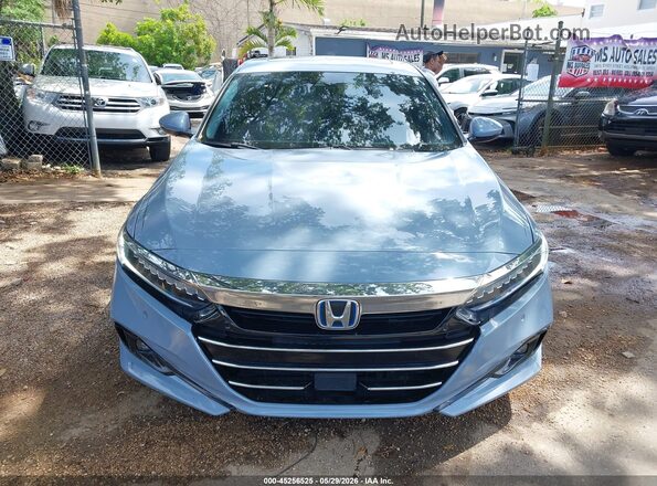 1HGCV3F92NA026317 2022 HONDA ACCORD Gray Вид щитка приладів